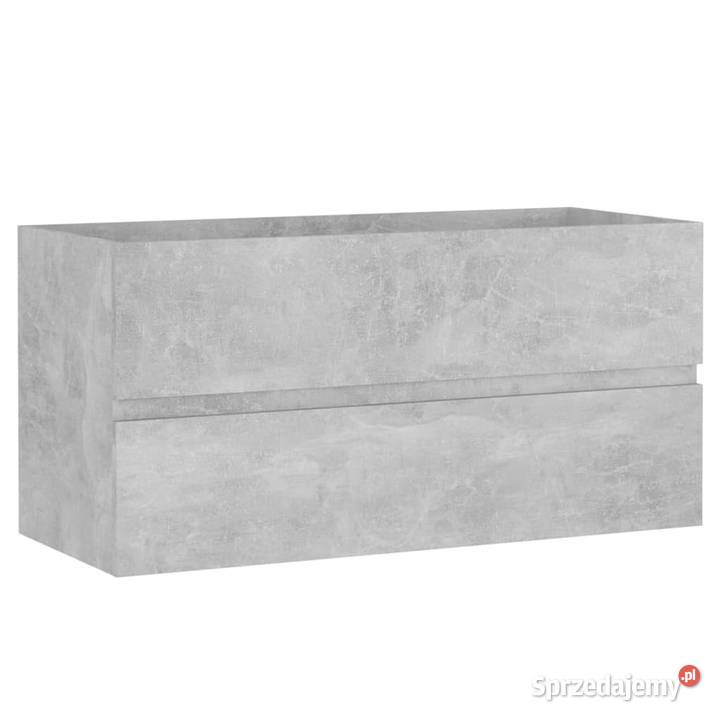 Szafka pod umywalkę szarość betonu 90x385x45 Warszawa