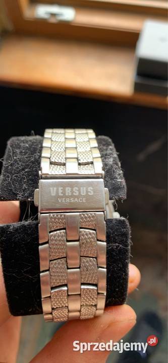 Zegarek męski Versace srebrny Barlinek