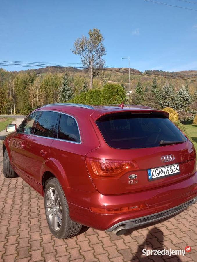 Audi Q7 SLine 2011r 30 tfsi 333 małopolskie Szymbark