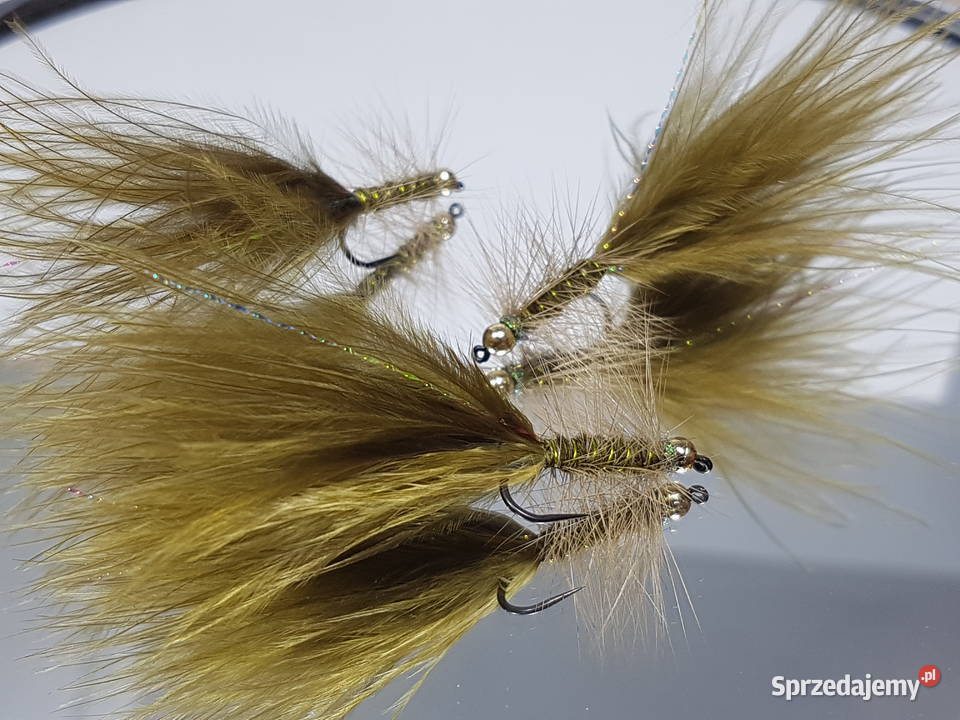 Sztuczne muchy streamery Sport i Wypoczynek dolnośląskie Leśna sprzedam