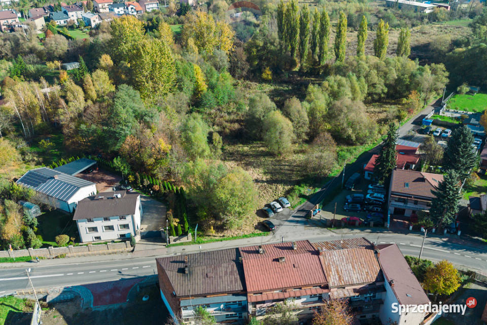 Słomniki działka budowlana z mediami 1977 ar Sprzedaż