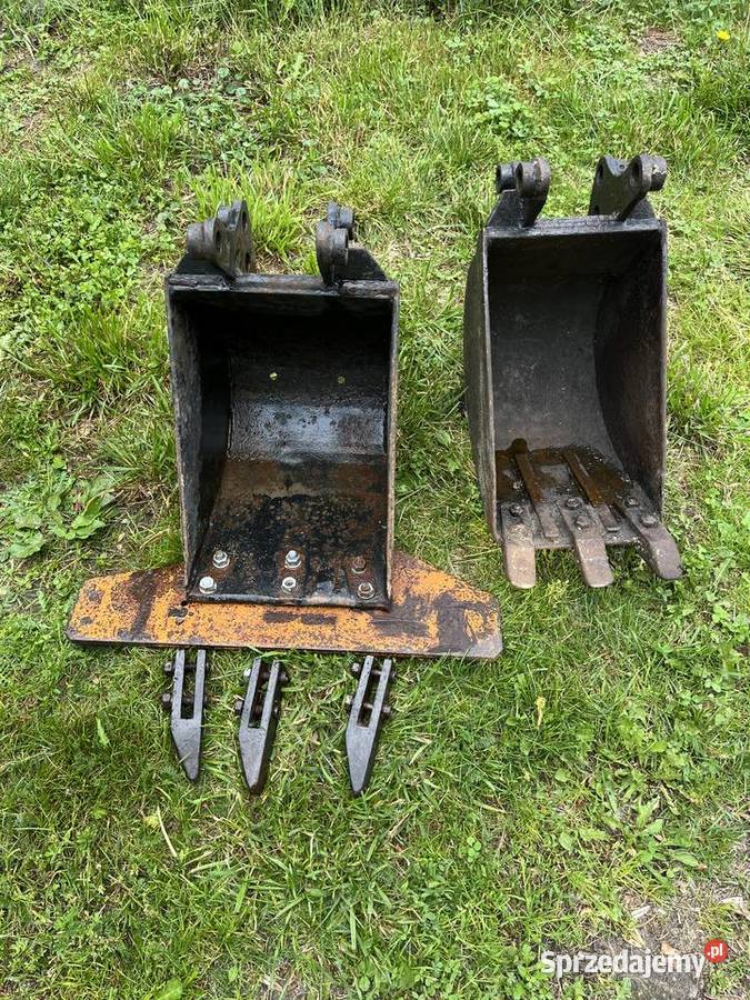 Minikoparka koparka Madro dwie łyzki Pabianice