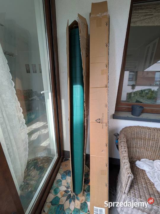 NOWE ogrodzenie ogrodowe PVC vidaXL 8 m drut