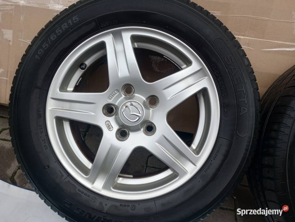 Alufelgi 5x1143 MAZDA 3 5 6 Premacy 323 MPV 626 kujawsko-pomorskie Włocławek sprzedam