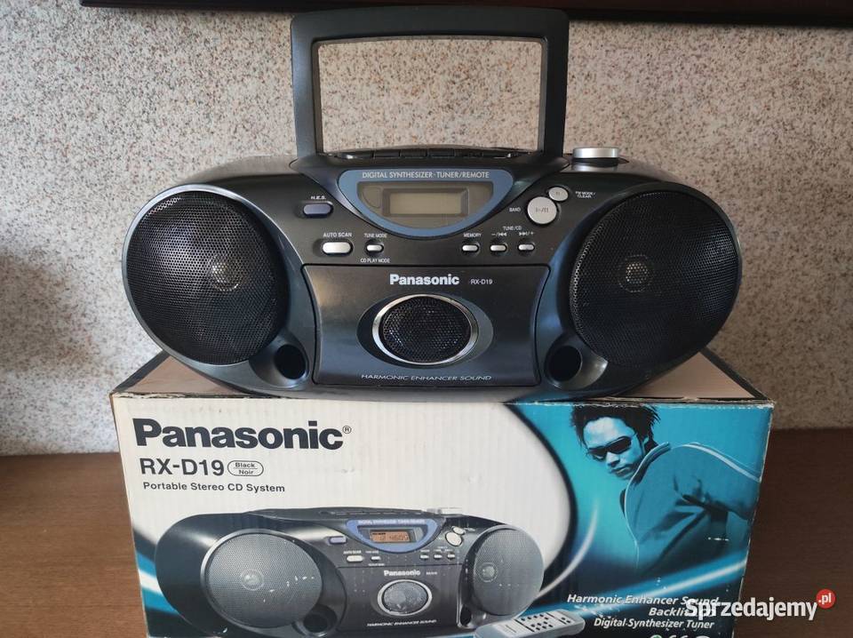 Radiomagnetofon PANASONIC RXD19 kultowy vintage Kielce