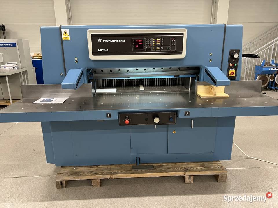 Gilotyna do cięcia papieru Wohlenberg 115 MCS2 Radom