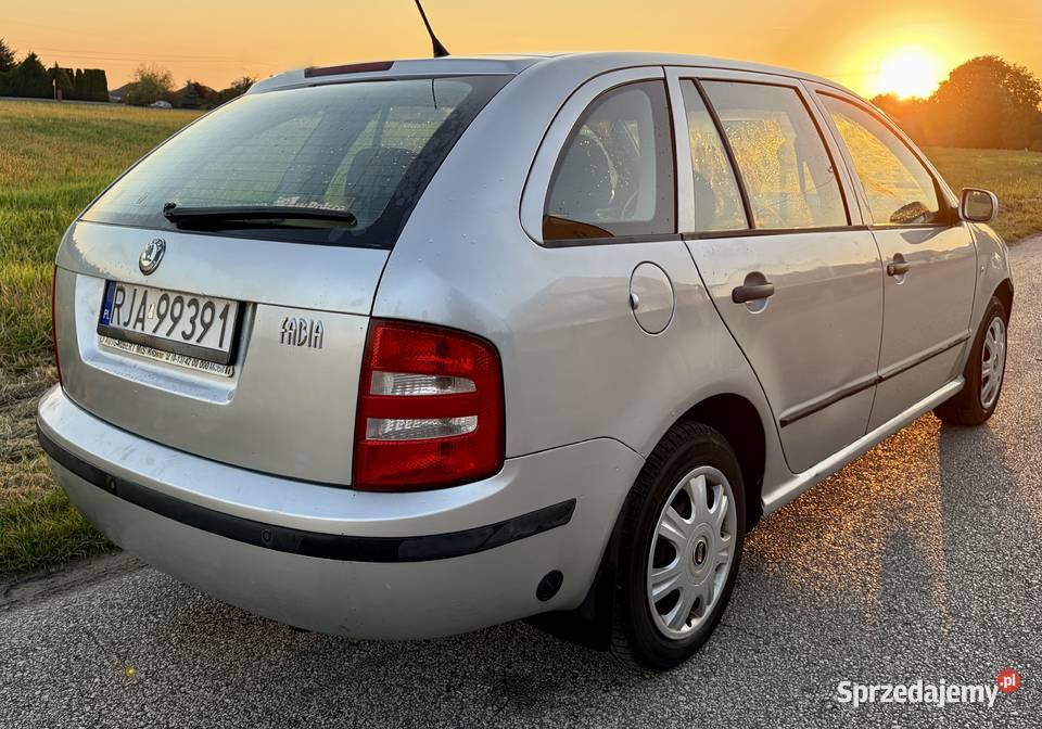 SKODA Fabia Kombi 14 Benzyna GAZ LPG Salon