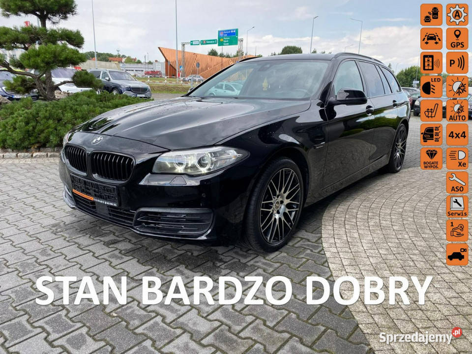 BMW 535 lift bixenon ACC podgrz fot navi kamera isofix