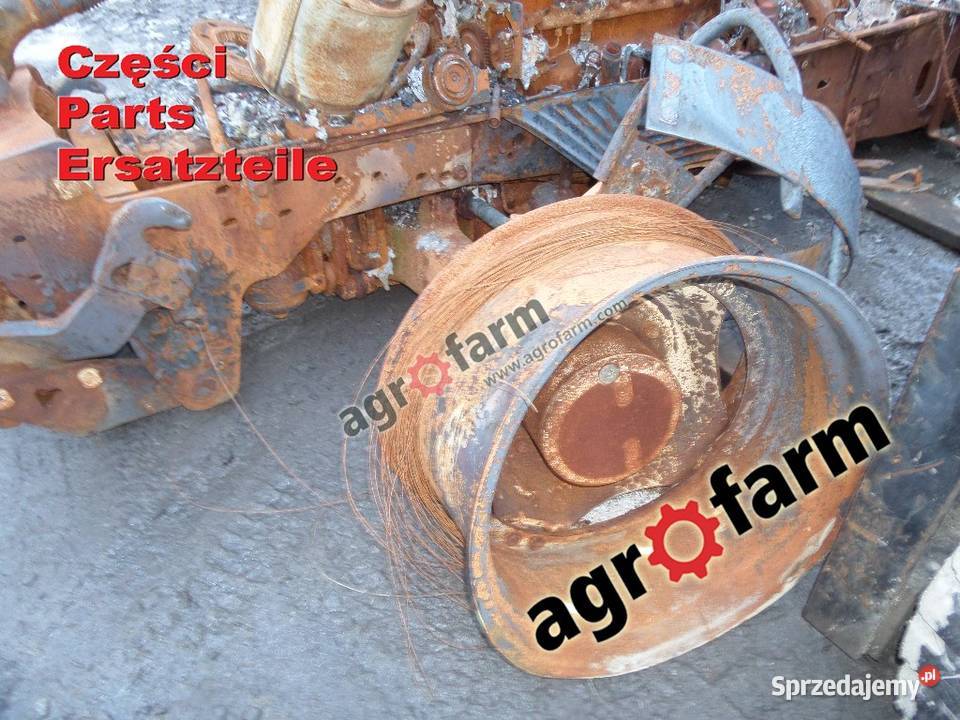 John Deere 6920 części silnik skrzynia biegów Byków