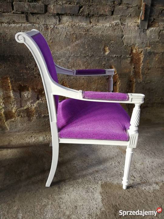 Fotelfotelik Ludwik XVI do toaletkibiurka