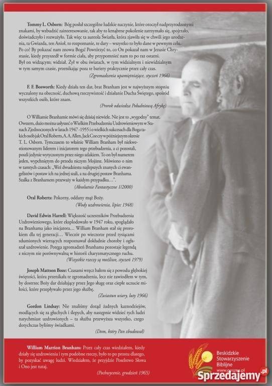 William Branham CZŁOWIEK POSŁANY BOGA FA Goleniów