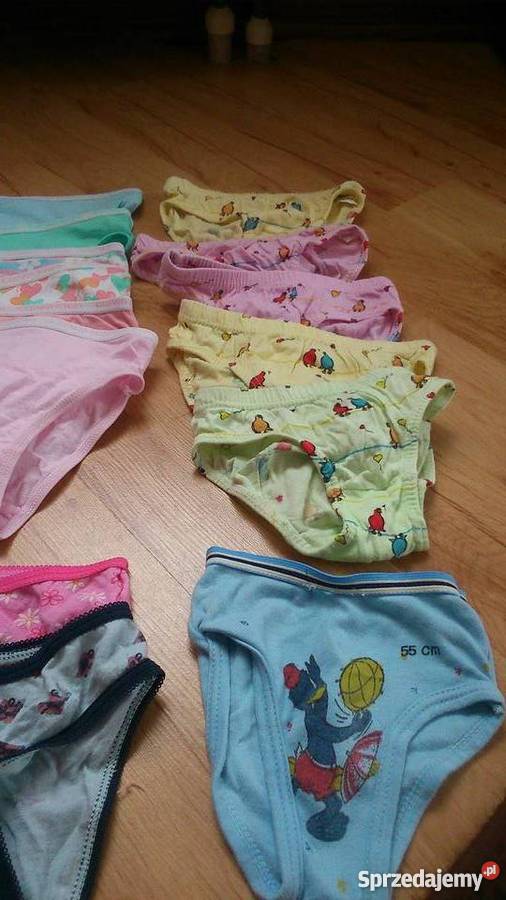 majtki dziewczęce 34 par Poznań