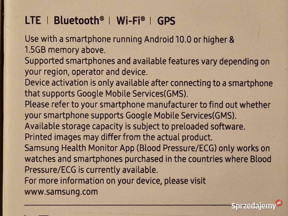 Smartwatch SAMSUNG Galaxy Watch 6 SMR945F 44mm