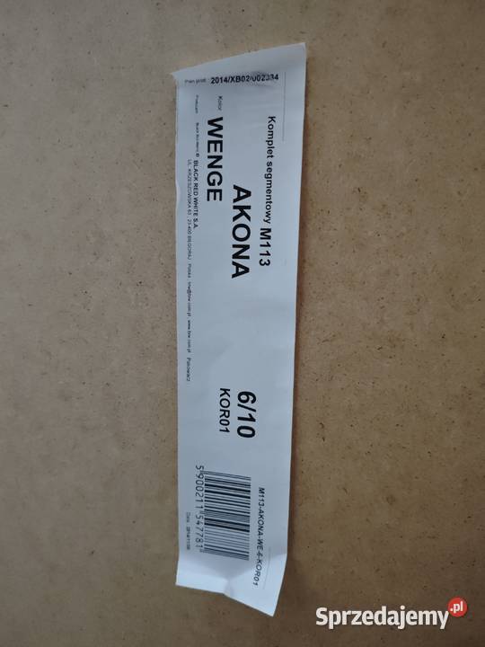 Meblościanka Akona WengeOliwka 56.5cm Ostróda