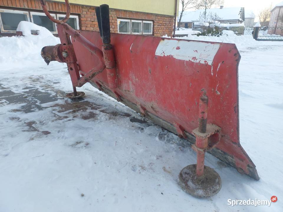 Pług do śniegu ziemi spychacz
