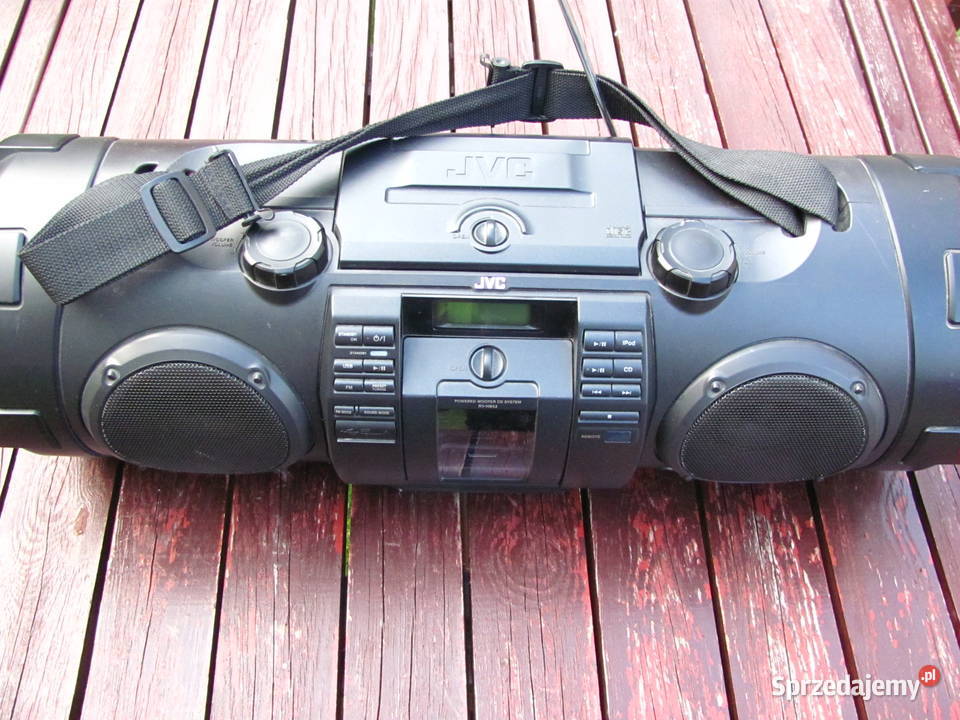 Radio radioodtwarzacz boombox JVC CDMP3USB Łódź sprzedam