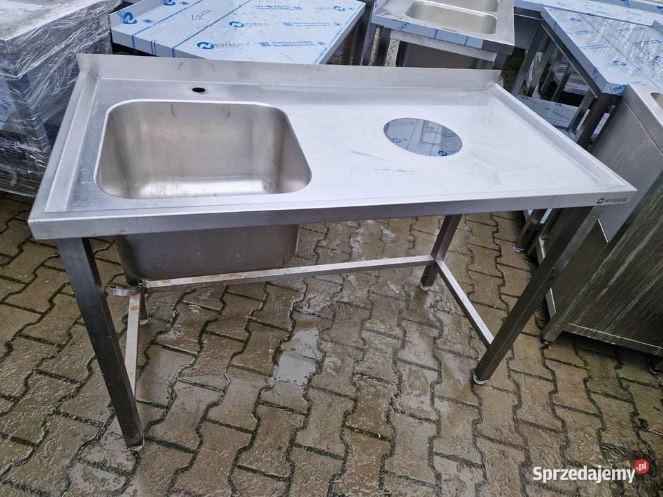 ZLEW GASTRONOMICZNY 1 KOMOROWY Z OTWOREM NA Ostrów Wielkopolski sprzedam