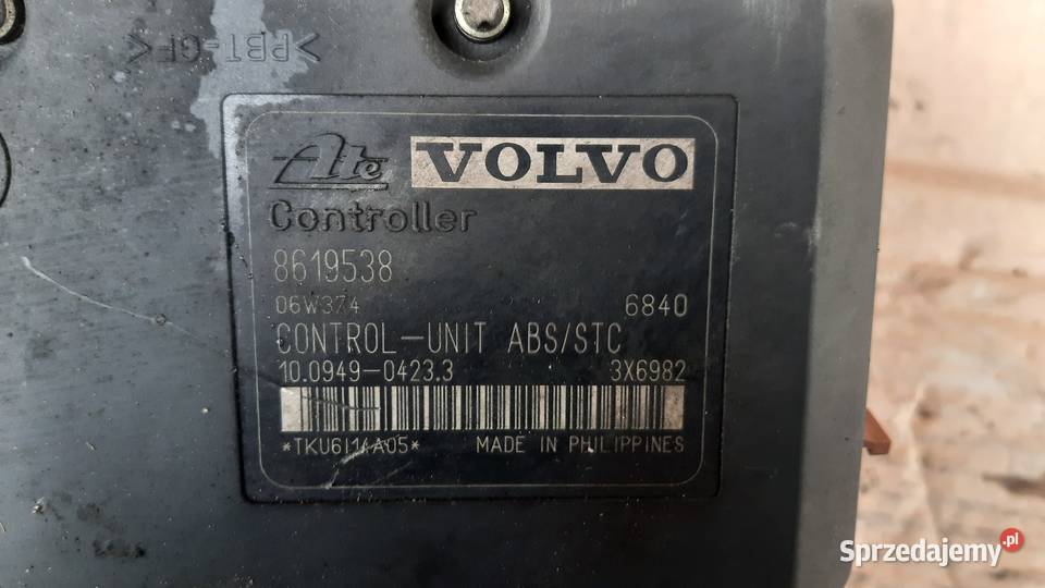 POMPA STEROWNIK ABS VOLVO 8619538 9496954 dolnośląskie Dębno