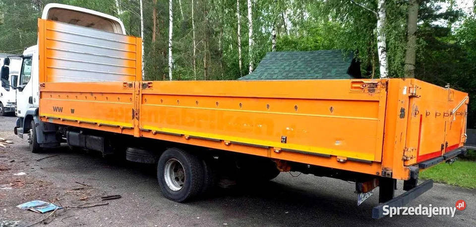 Zabudowa platforma wysokie burty budowlana Myszków