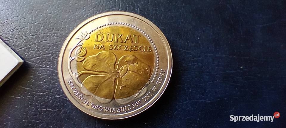 Stare monety Medal Dukat na szczęście 312 Lesko