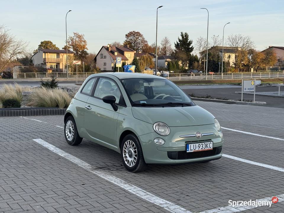Fiat 500 12 Benzyna MIĘTOWY SALON Lublin 9 900