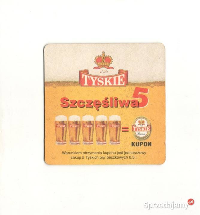 Tyskie podstawka do piwa 26 Gliwice sprzedam