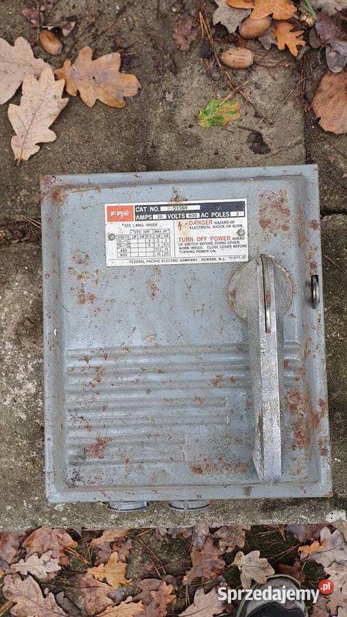 Stary Amerykański rozłącznik włącznik Warszawa