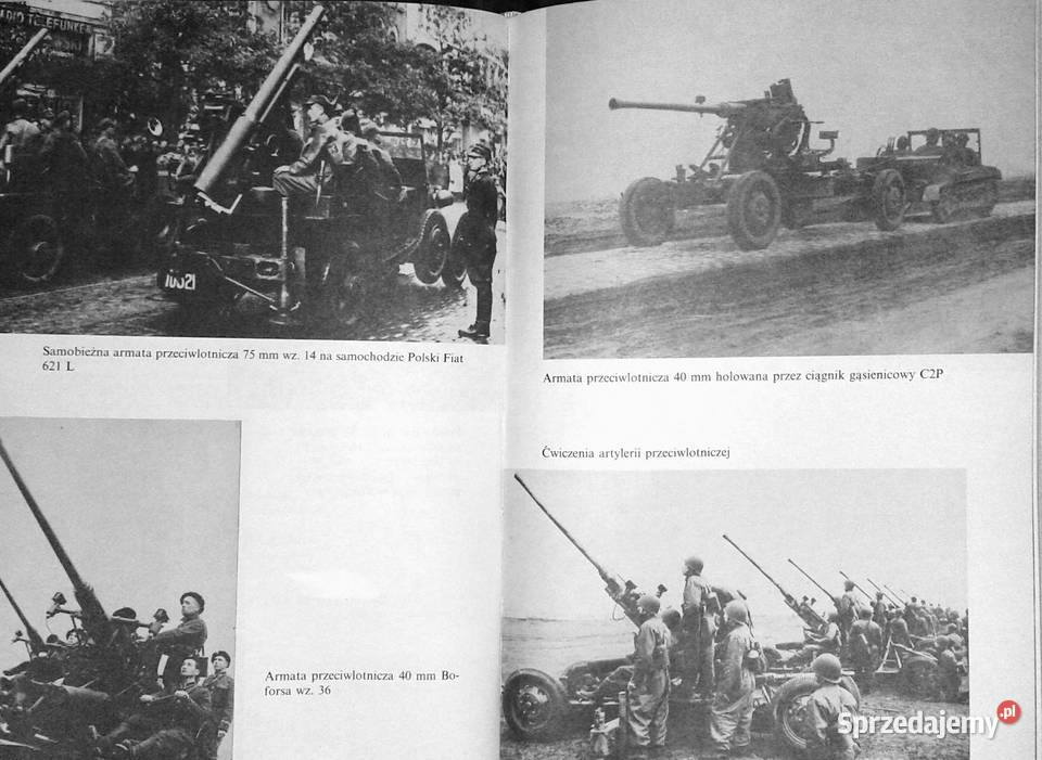 Artyleria polska 19141939 Roman Łoś Chełm sprzedam