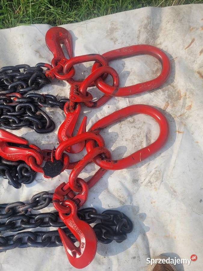 Zawiesie łańcuchowe 4 cięgnowe 25 ton 8 metra sprzedam