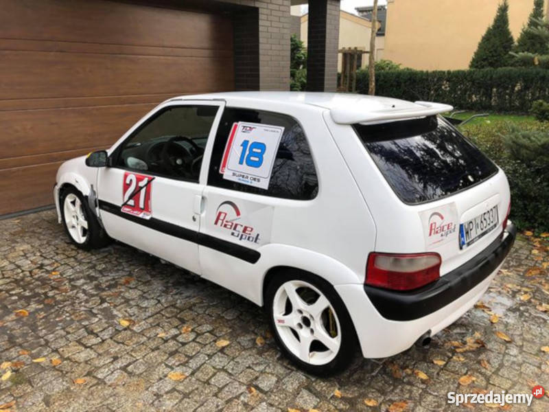 Citroen Saxo VTS 16 16v track day KJS Łódź