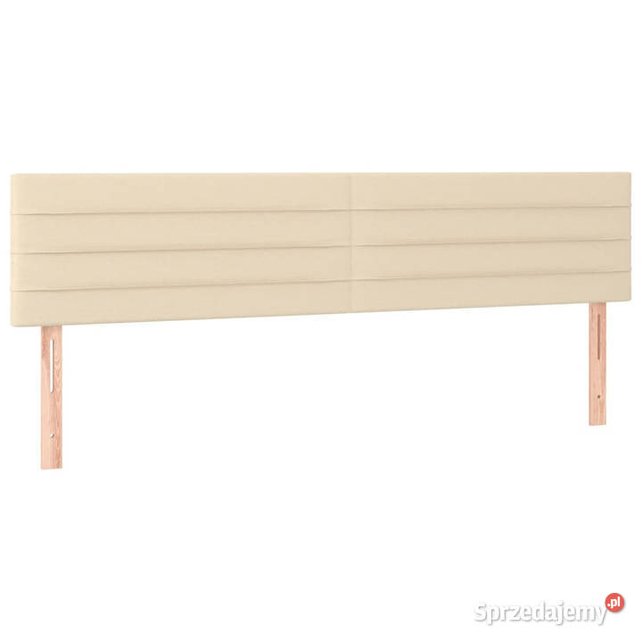 Zagłówek do łóżka z LED kremowy 180x5x7888 Warszawa sprzedam