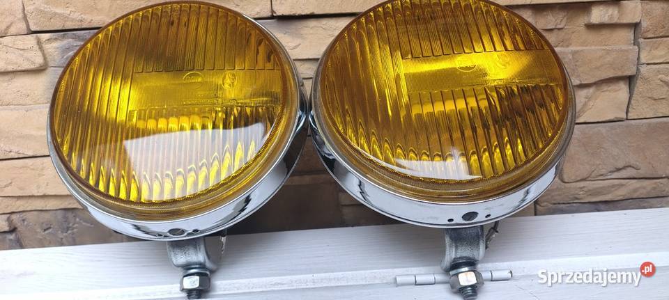 NOWE DUŻE ŻÓŁTE HALOGENY PAL SKODA 120 GLS S100 Świdnica