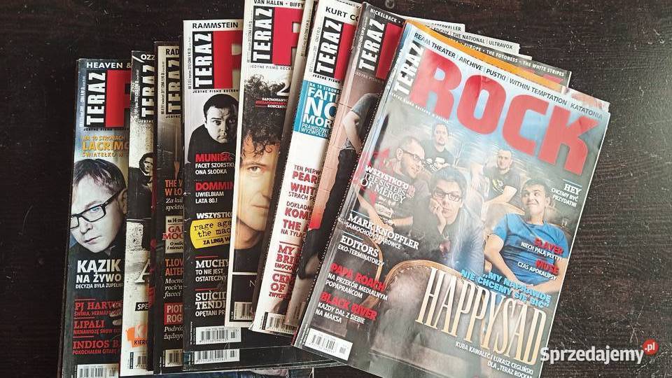 Teraz rock 200810 archiwalne czasopisma Łódź