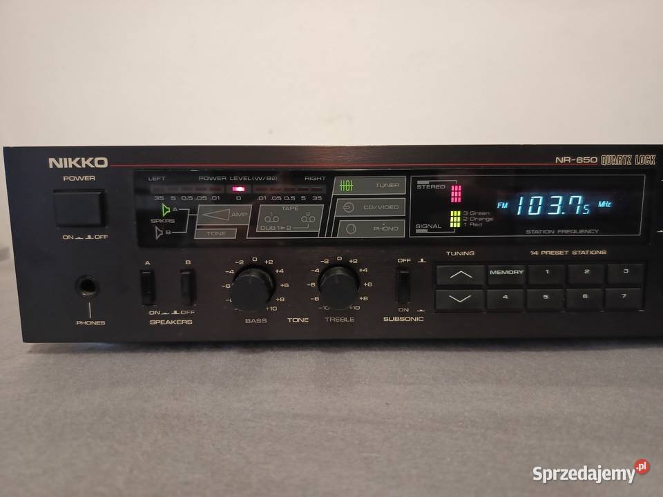 Amplituner NIKKO 650