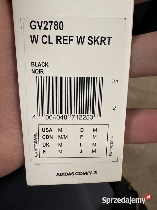 Y3 W CL REF W SKRT Bez wzoru Warszawa