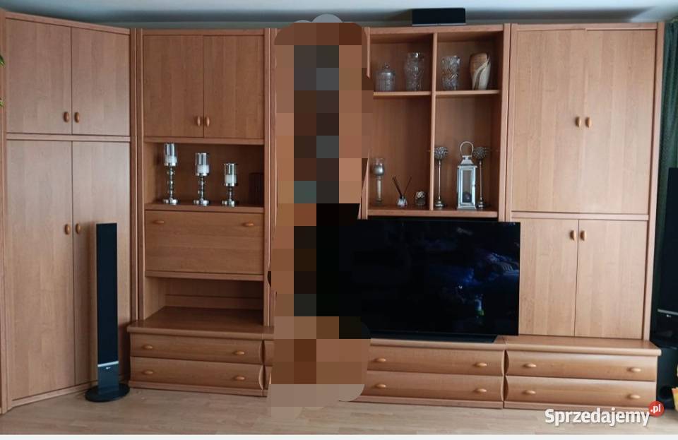 Komplet mebli do salonu garderoby 235cm małopolskie Wolbrom