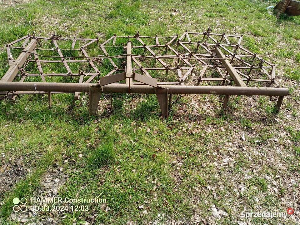 Sprzedam brony 3polowe nieuszkodzony Zrębice