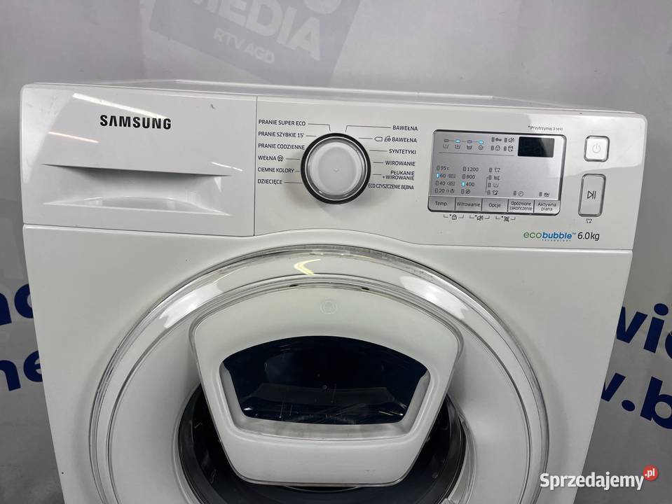Pralka Samsung AddWash Stan 6 1200 ob A mazowieckie Wiejca