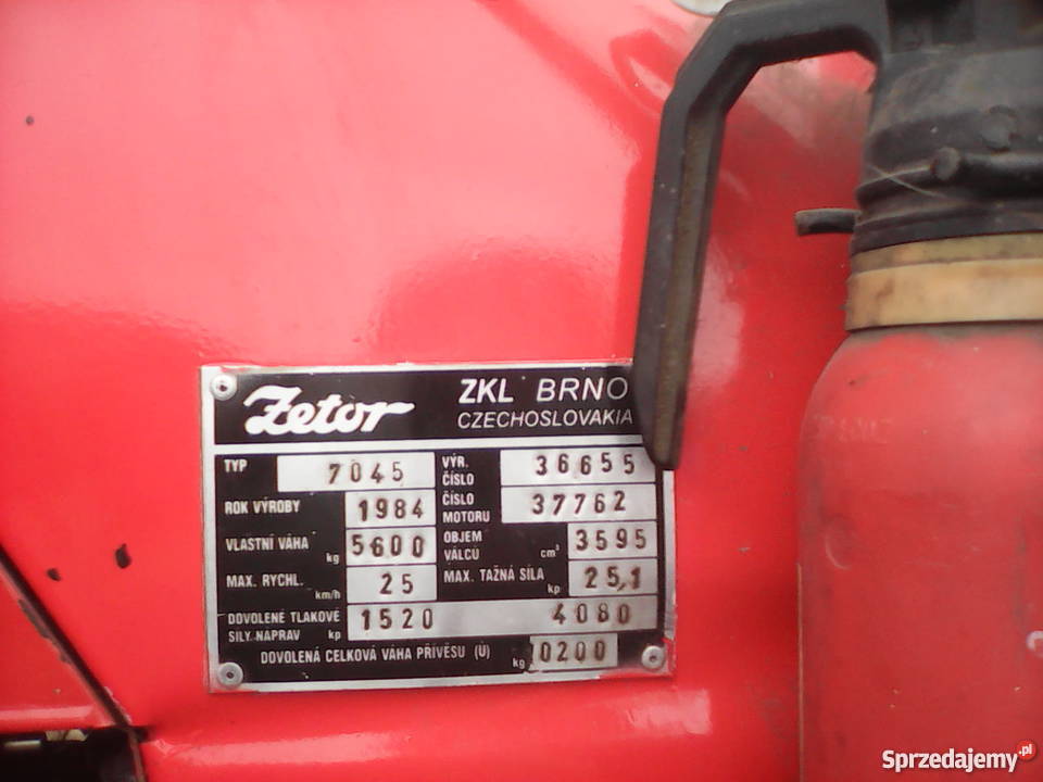 zetor 7011 7211 wielkopolskie Brudzewek
