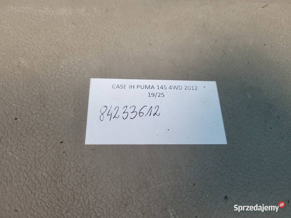 CASE IH PUMA 145 12r MATA PODŁOGOWA PRZEDNIA