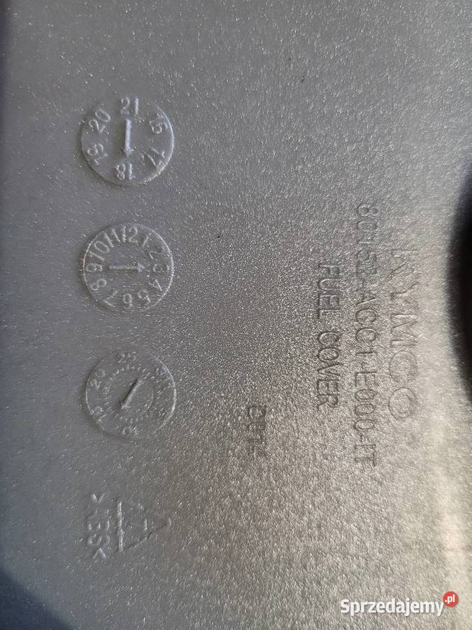 KYMCO LIKE oslona zaslepka klapka plastik Plastiki Piła