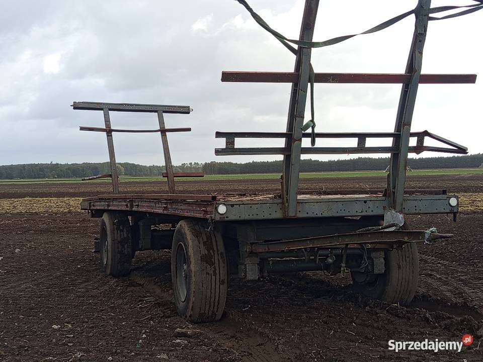 Przyczepa do bel balotów nieuszkodzony Kowal sprzedam