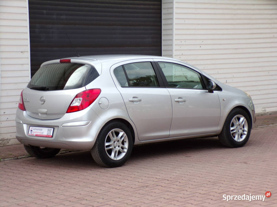 Opel Corsa Klimatyzacja Gwarancja 5 Drzwi D srebrny Samochody osobowe śląskie Mikołów