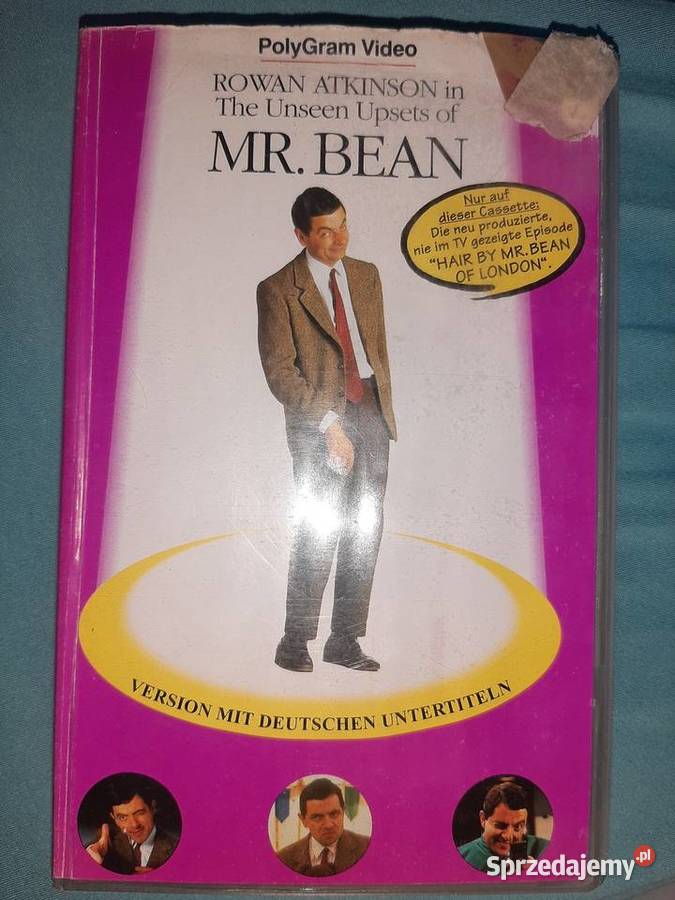 Jaś Fasola Niesamowite Zdenerwowanie Anie VHS Magnetowidy Gubin