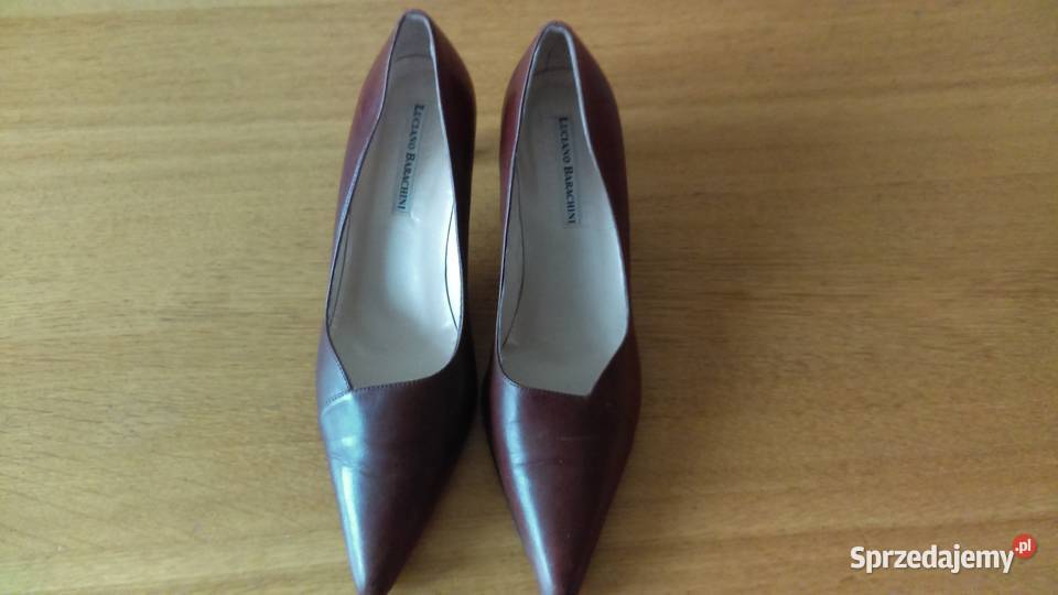 Buty włoskie szpilki Luciano Barachini łódzkie Łódź
