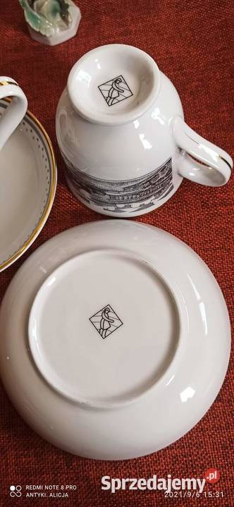 Filiżanka z widoczkiem Z napisem 2001 Bjrred Gdańsk