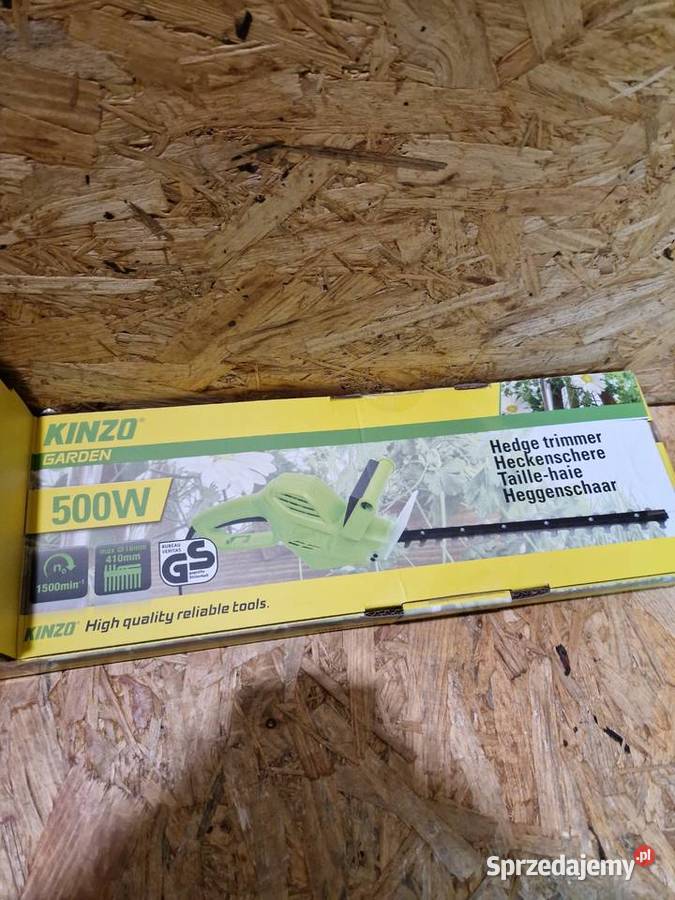 Elektryczne nożyce do żywopłotu Kinzo Garden Głogowa