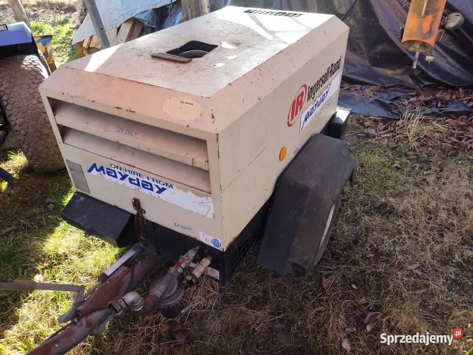 Sprężarka mobilna Ingersoll Rand 720 Tyczyn sprzedam