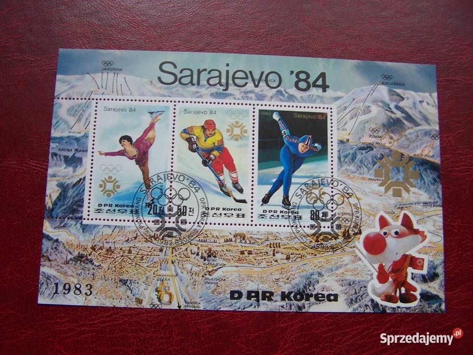 Korea 1983 CTO Sport Olimpiada Sarajewo 84 Tychy sprzedam