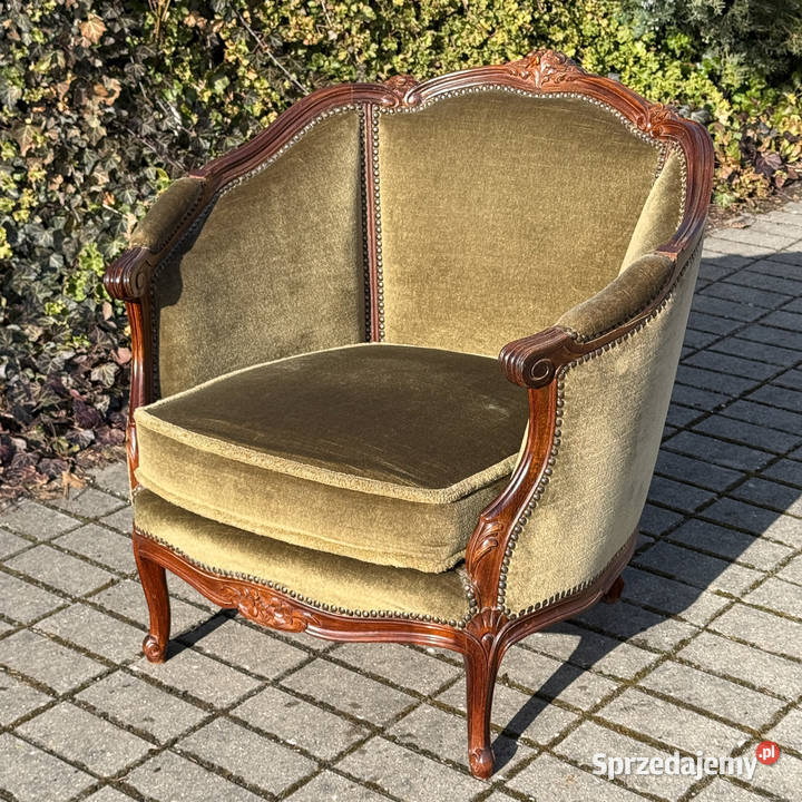 ARTexpert Fotel w stylu Ludwika XV Rococo